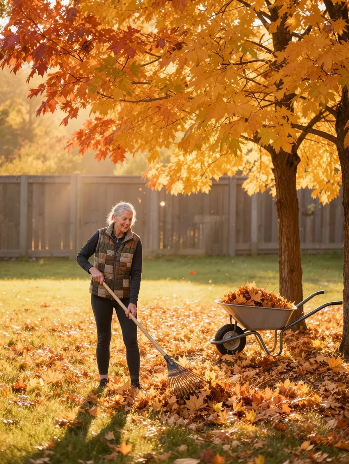 7 Reasons Raking Leaves Leaves You Sore for Days After 60 (and How to Rake Without the Payback)