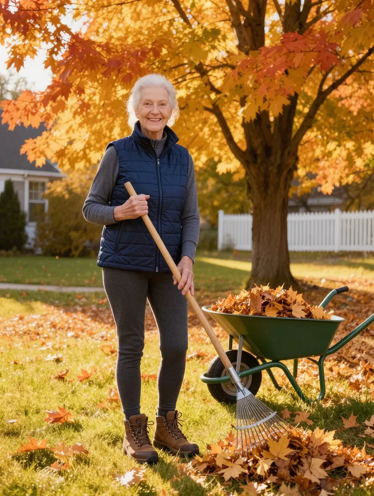 7 Reasons Raking Leaves Leaves You Sore for Days After 60 (and How to Rake Without the Payback)
