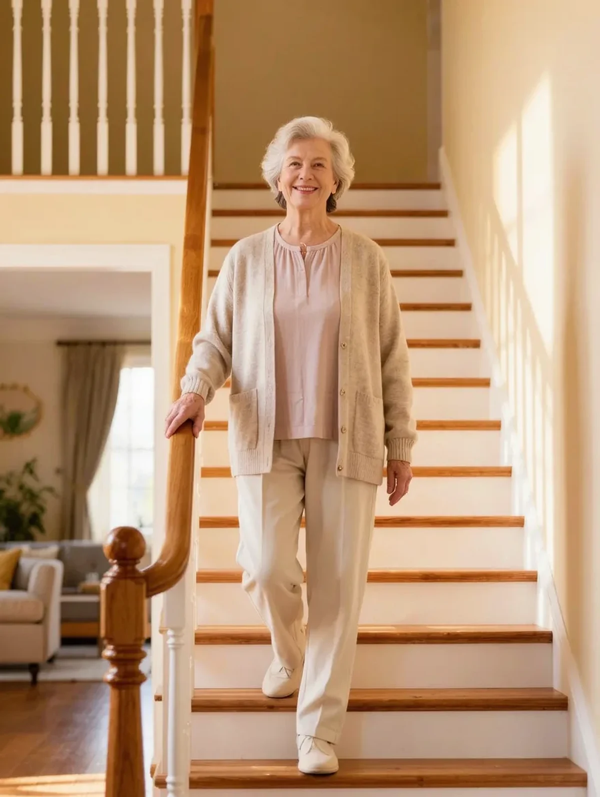 Why Stairs Feel Harder Going Down After 60 (and What Helps)